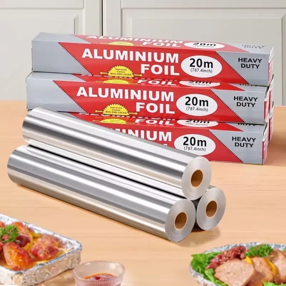 Kitchen Baking Tins - Rotolo di Carta Stagnola Monouso per