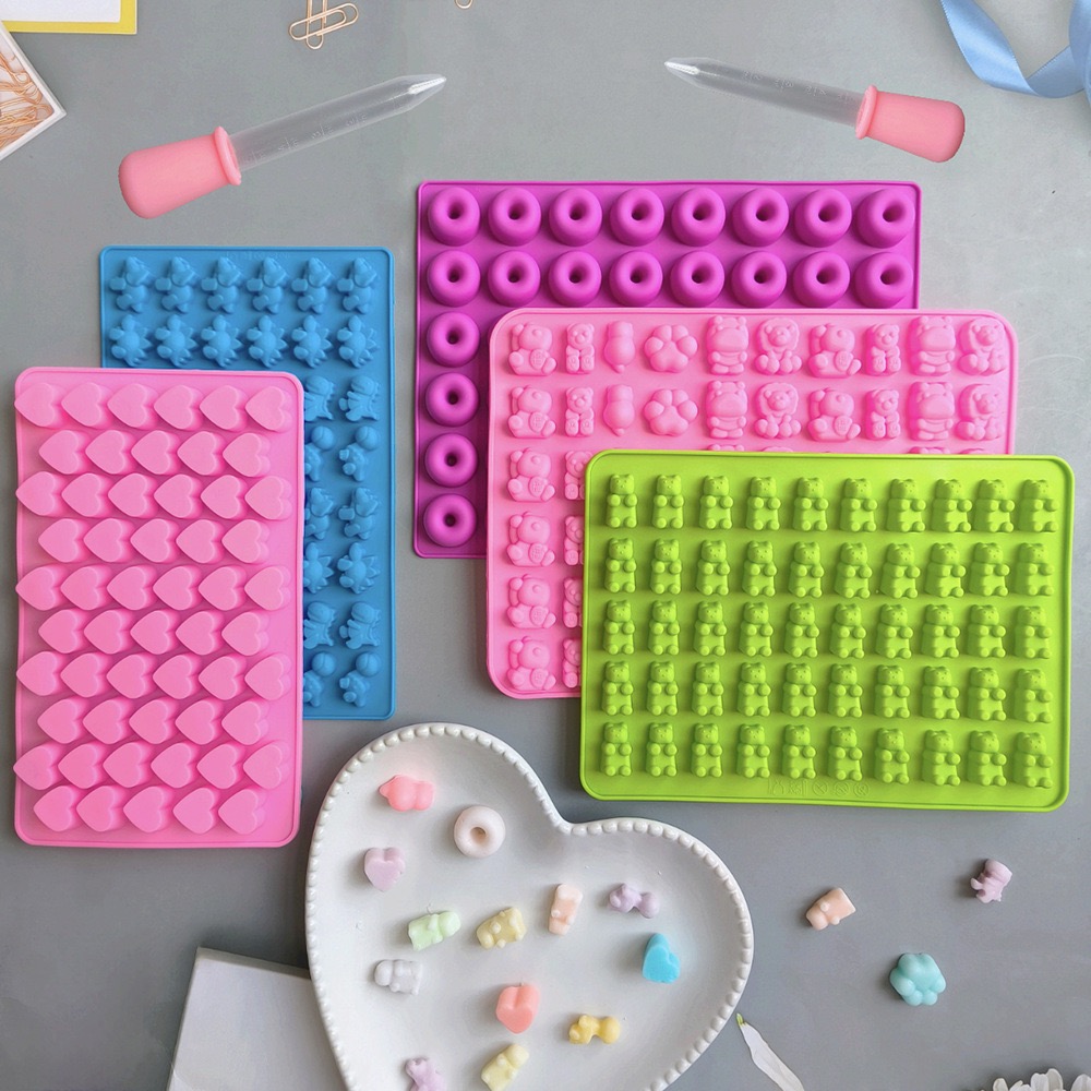 Kitchen Baking Tray Set - Set di 7 Stampi in Silicone