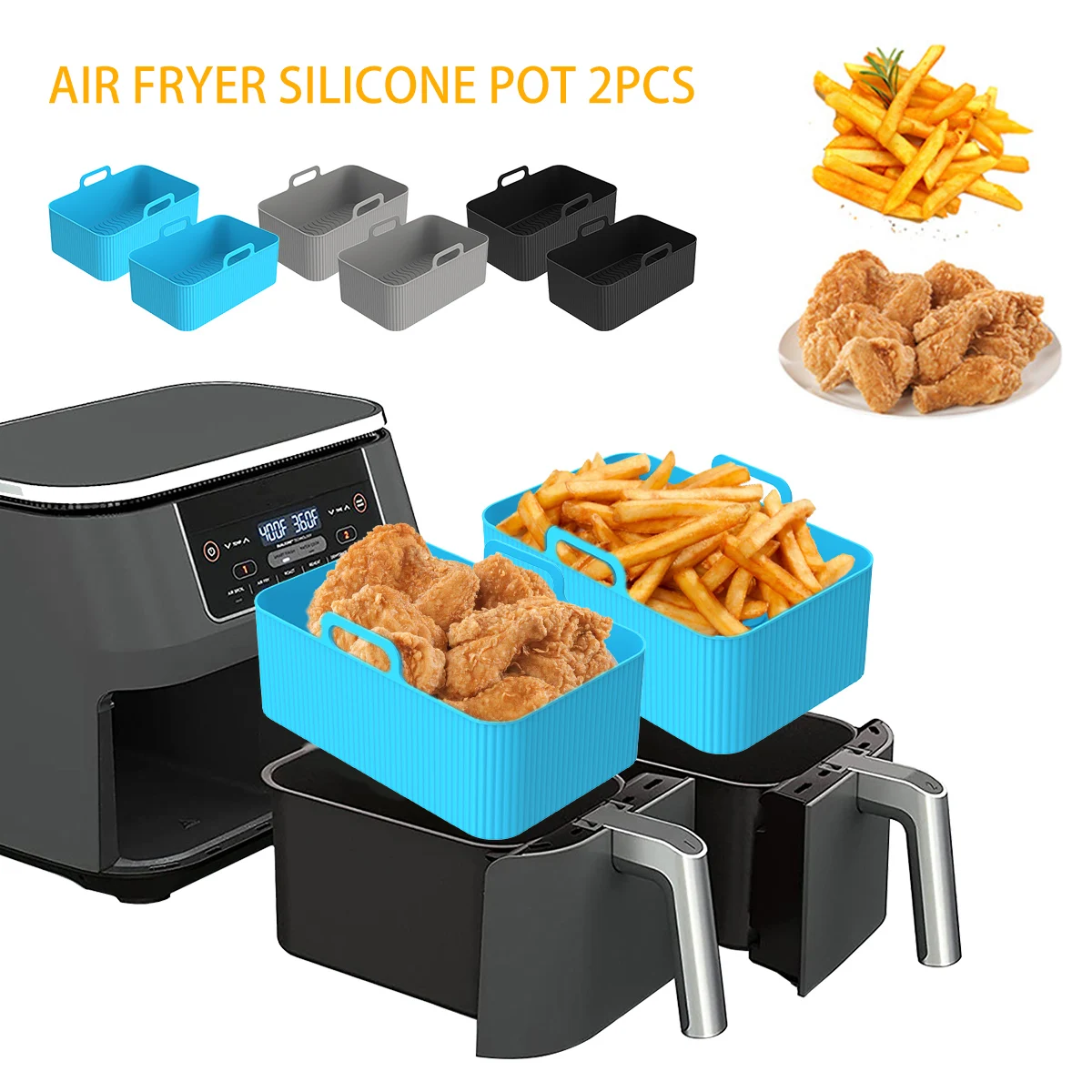 Kitchen Baking Ware - 2 pezzi di rivestimento in silicone