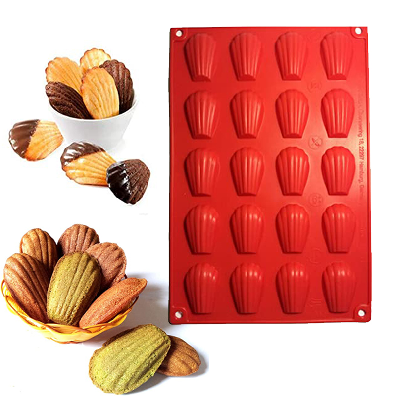 Kitchen Baking Ware - 20 cavità Mini vassoio Madeleine a