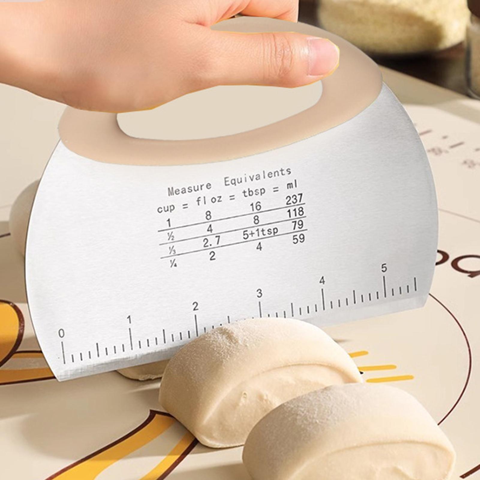 Bench Scraper Dough - Raschietto per Impasto da Cucina in