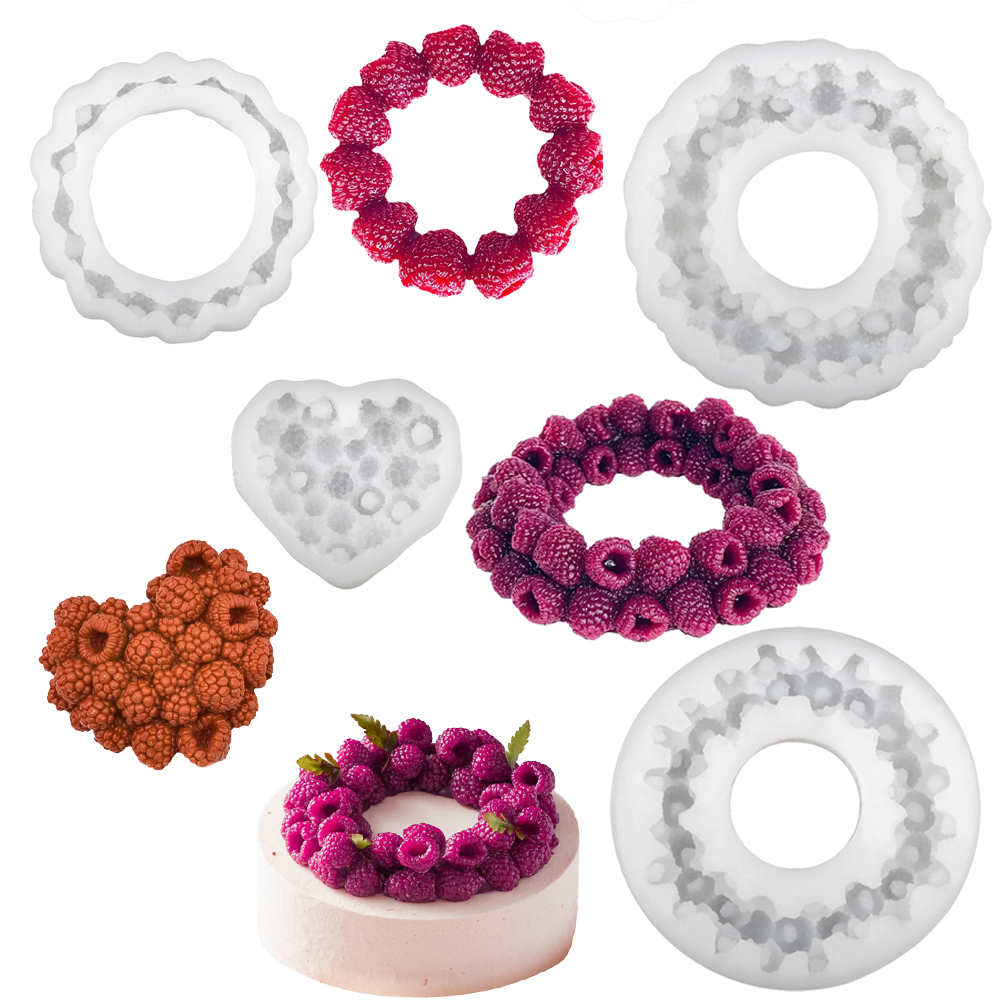Kitchen Baking Items - Cerchio di lampone o cuore di
