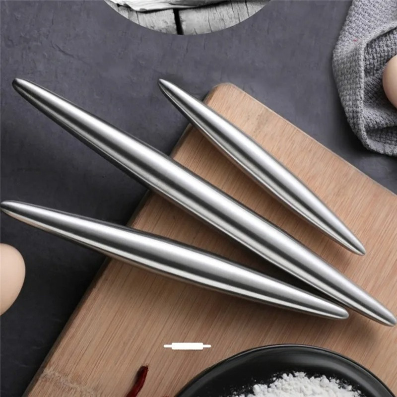 Kitchen Baking Ware - 1Pc Mattarello In Acciaio Inox Utensili