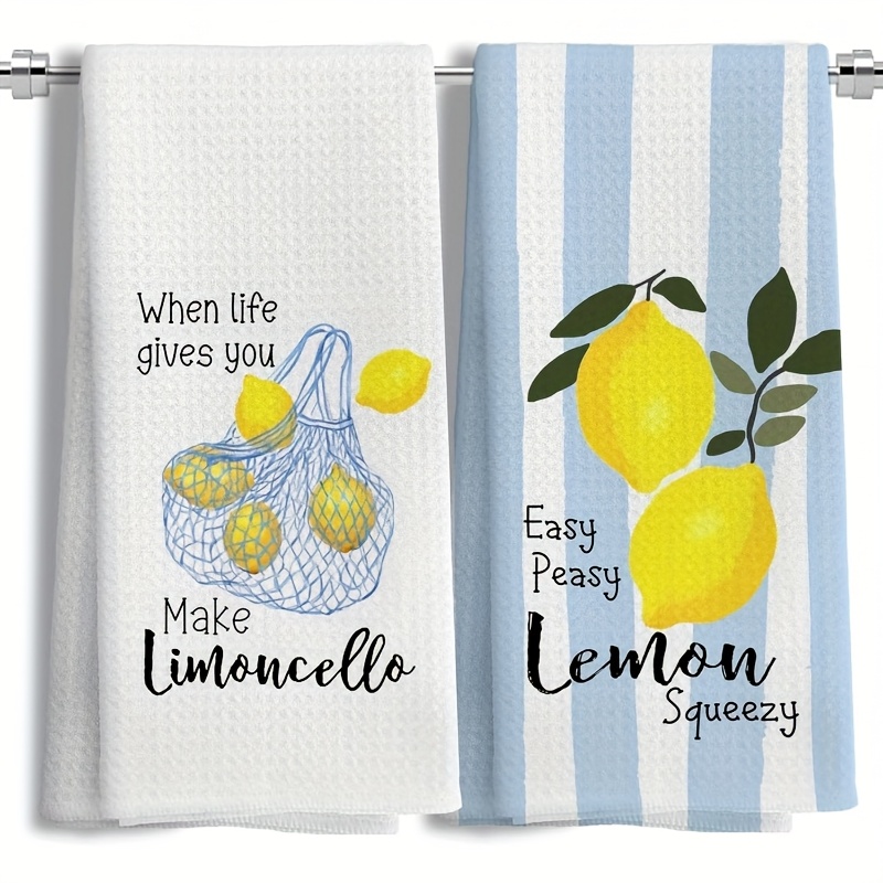 Kitchen Baking Cloth - Set di 2 strofinacci da cucina