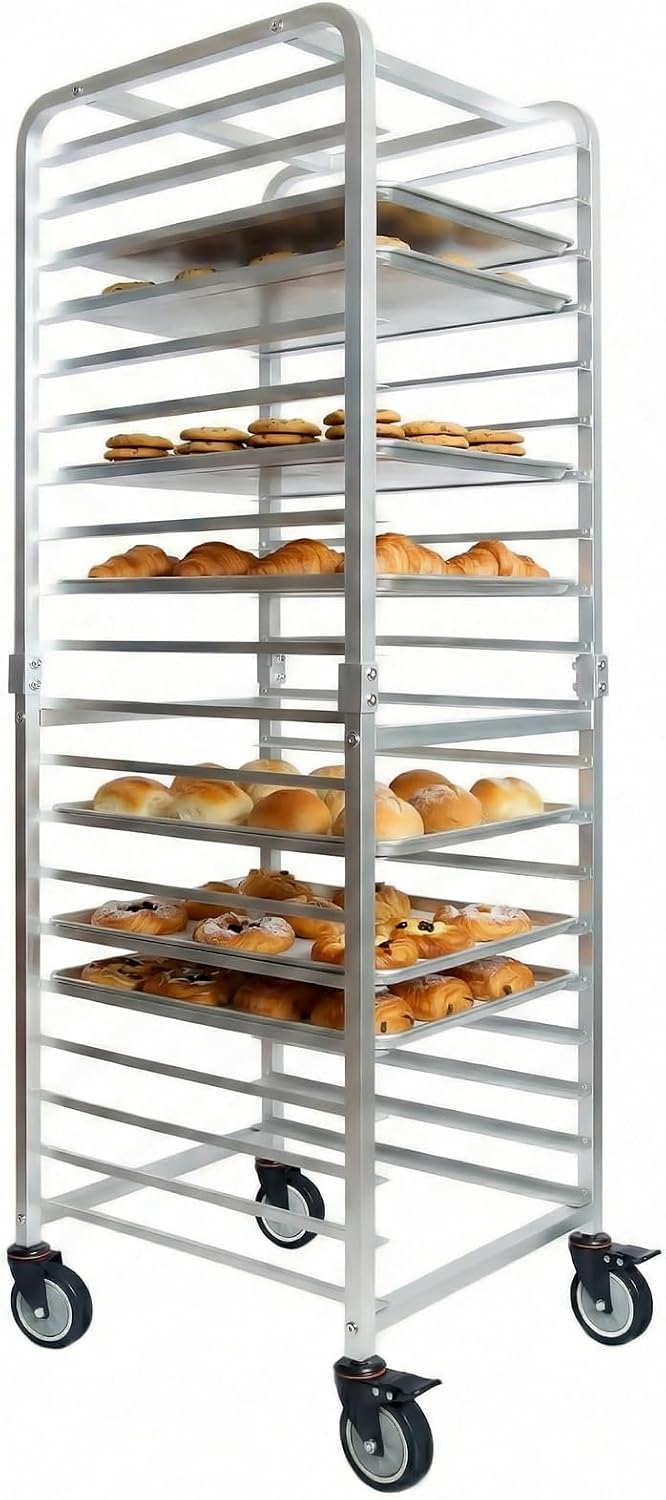 Kitchen Baking Pans - Carrello Refrigerante Mobile per Pasticceria a