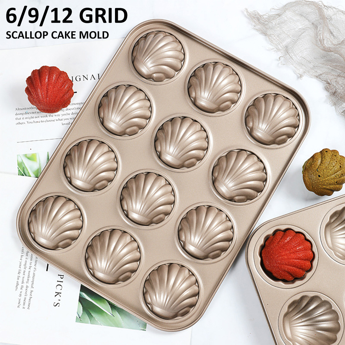 Kitchen Baking Items - Stampo Madeleine Stampo da forno a