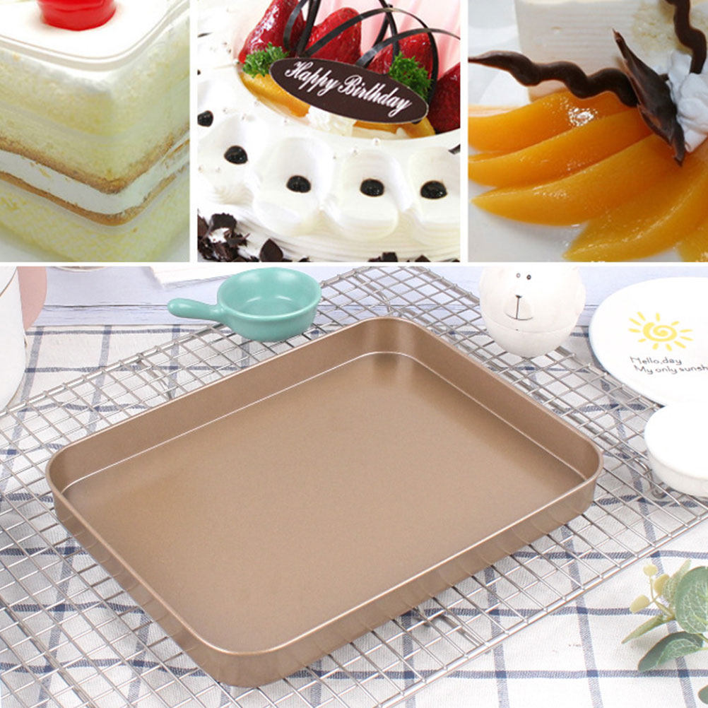 Kitchen Baking Pans - Tortiera Rettangolare in Acciaio al Carbonio