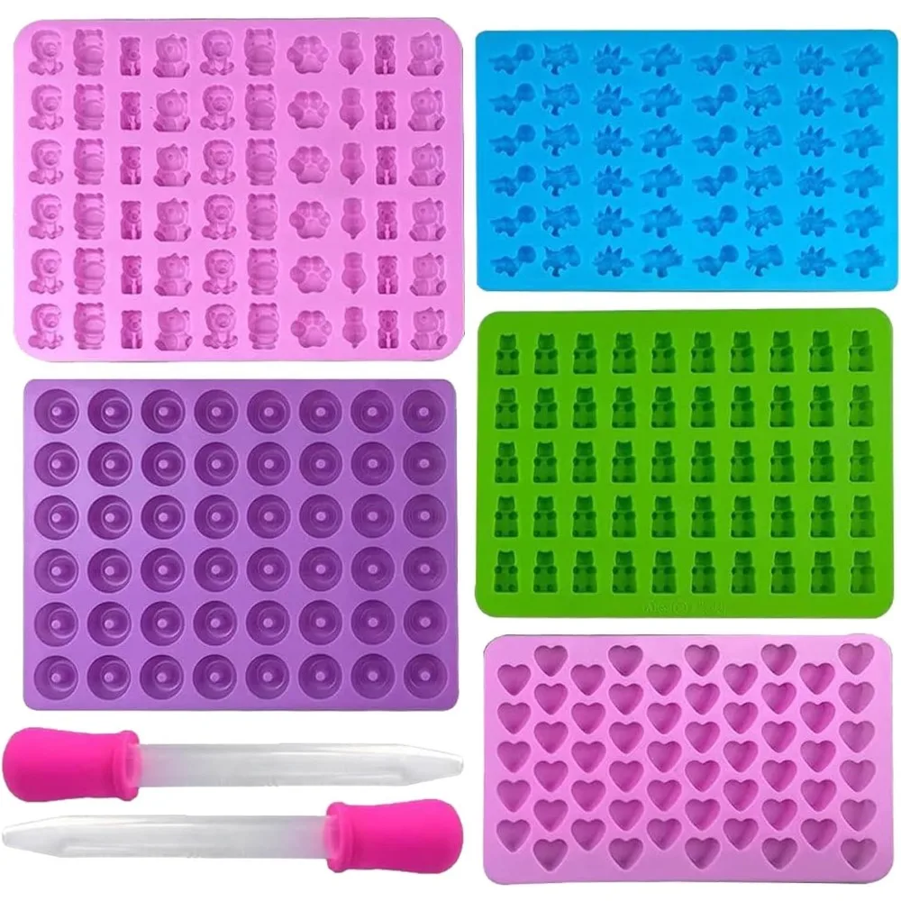 Kitchen Baking Items - 5 pezzi stampi in silicone per
