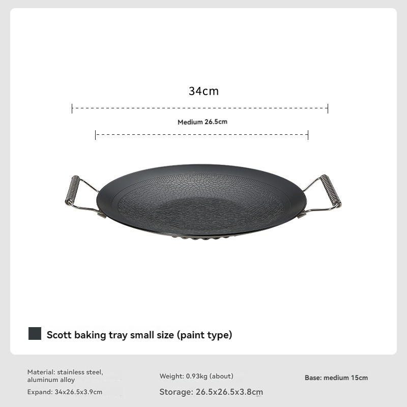 CAMPINGMOON GRW-27F Teglia da  - Kitchen Baking Tray Set recensione e prezzo