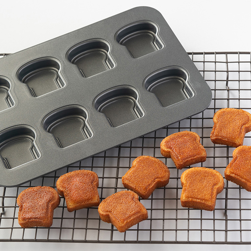 8 cavità pane tostato modello  - Kitchen Baking Pans recensione e prezzo