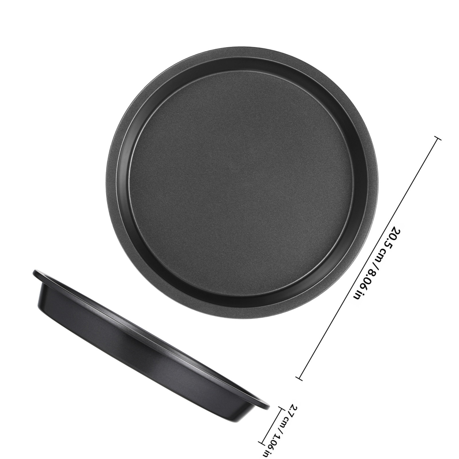Teglia per Pizza Rotonda in Ac - Kitchen Baking Pans recensione e prezzo
