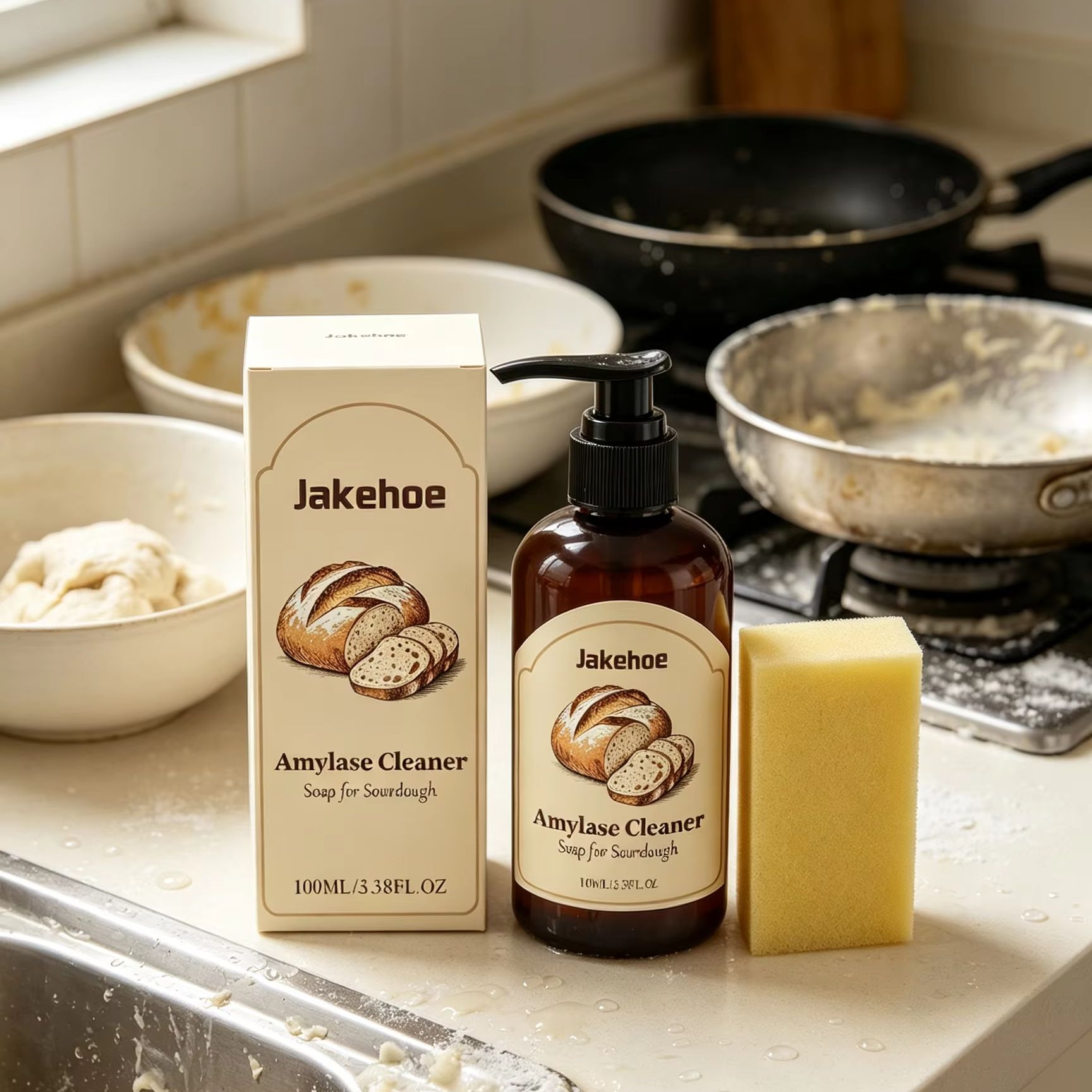 Sapone detergente Jakehoe Amyl - Kitchen Baking Mess recensione e prezzo