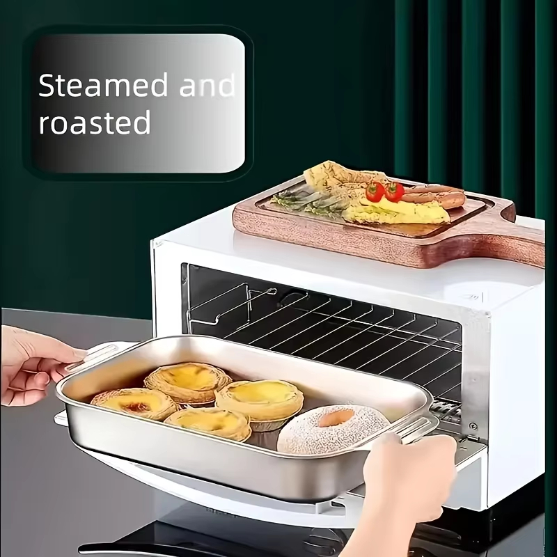 Teglia Profonda in Acciaio Ino - Kitchen Baking Ware recensione e prezzo