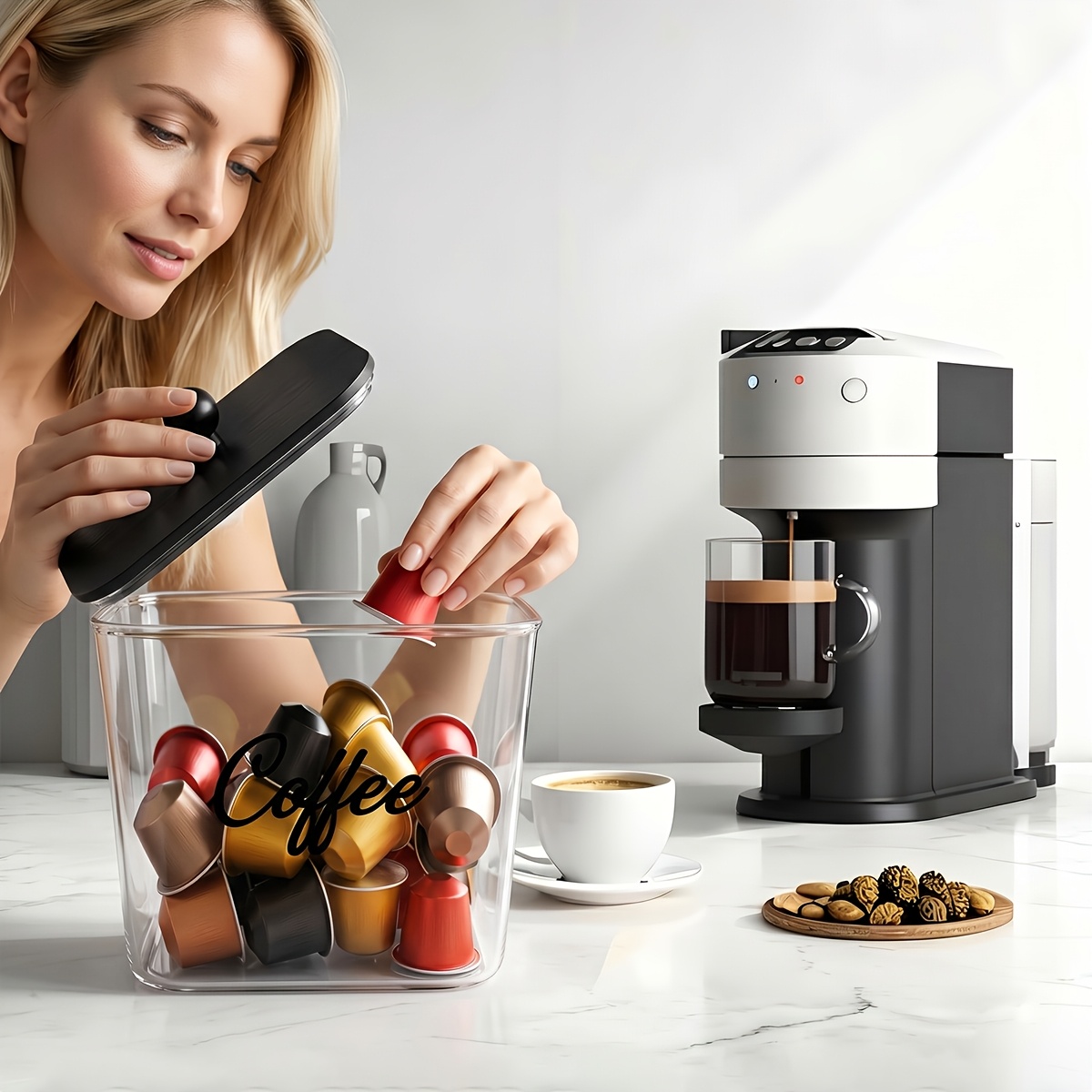 Portacapsule da Caffè con Cope - Kitchen Baking Tray Storage recensione e prezzo