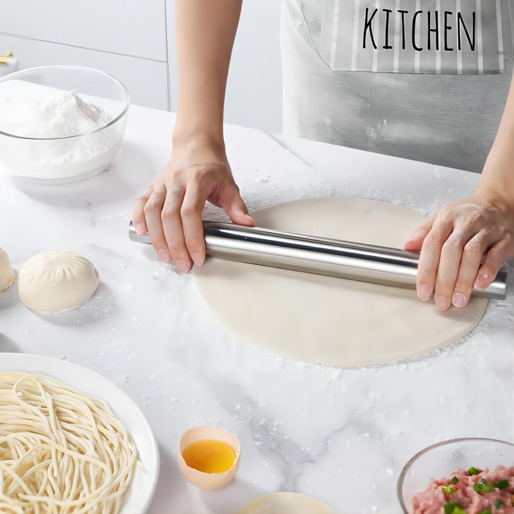 Mattarello in acciaio inossida - Kitchen Baking Ware recensione e prezzo