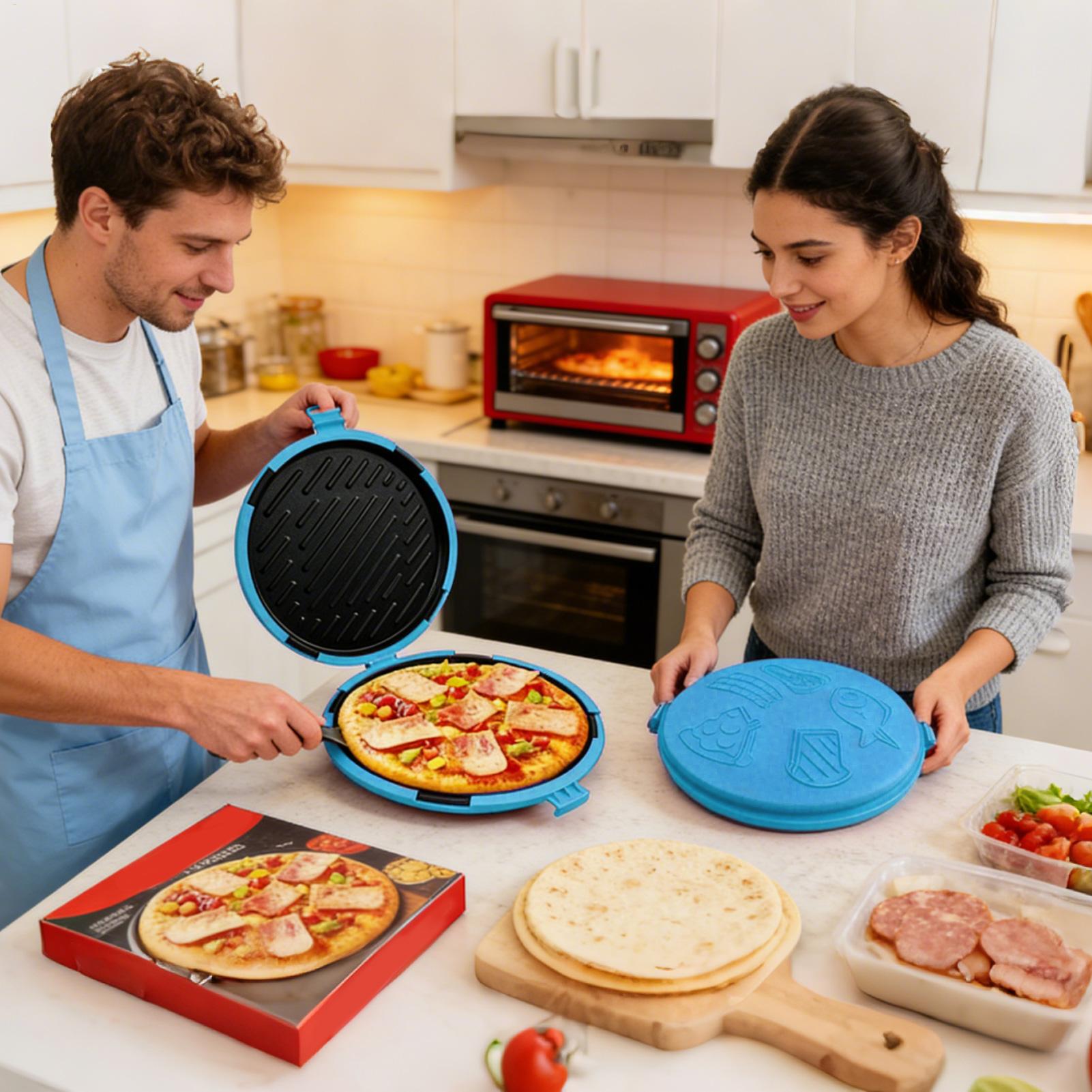 Piastra per Pizza a Riscaldame - Kitchen Baking Pans recensione e prezzo