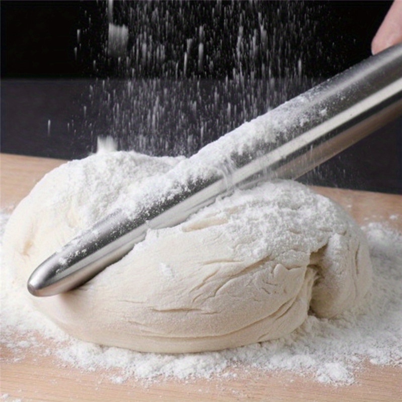 1Pc Mattarello In Acciaio Inox - Kitchen Baking Ware recensione e prezzo