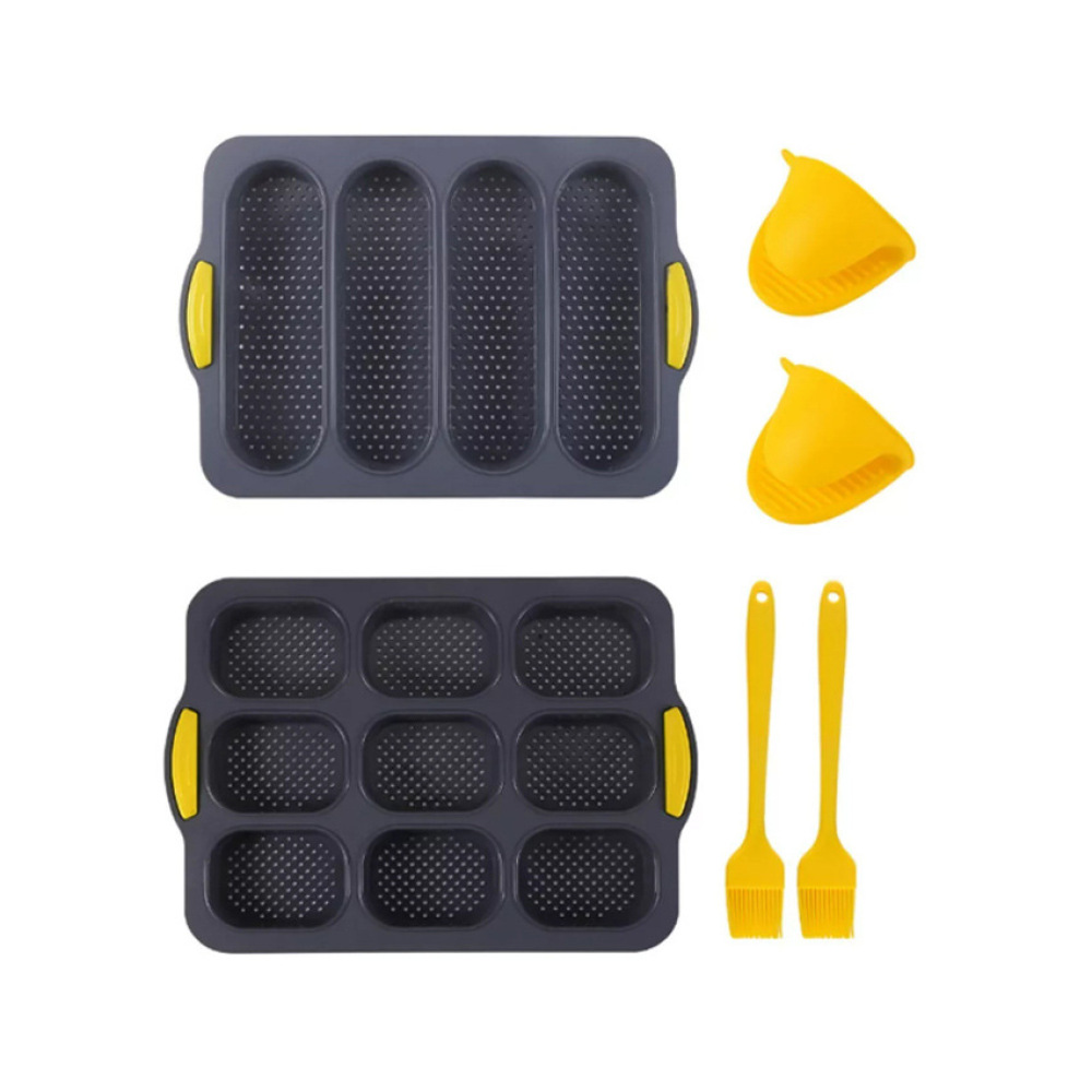 Set di Stampi da Forno in Sili - Kitchen Baking Tray Set recensione e prezzo