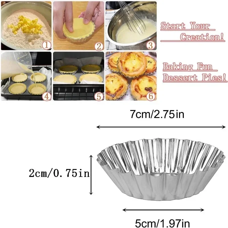 Stampi per crostata di uova in - Kitchen Baking Tins recensione e prezzo