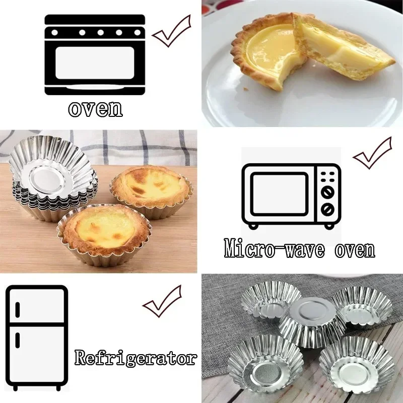 Stampi per crostata di uova in - Kitchen Baking Tins recensione e prezzo