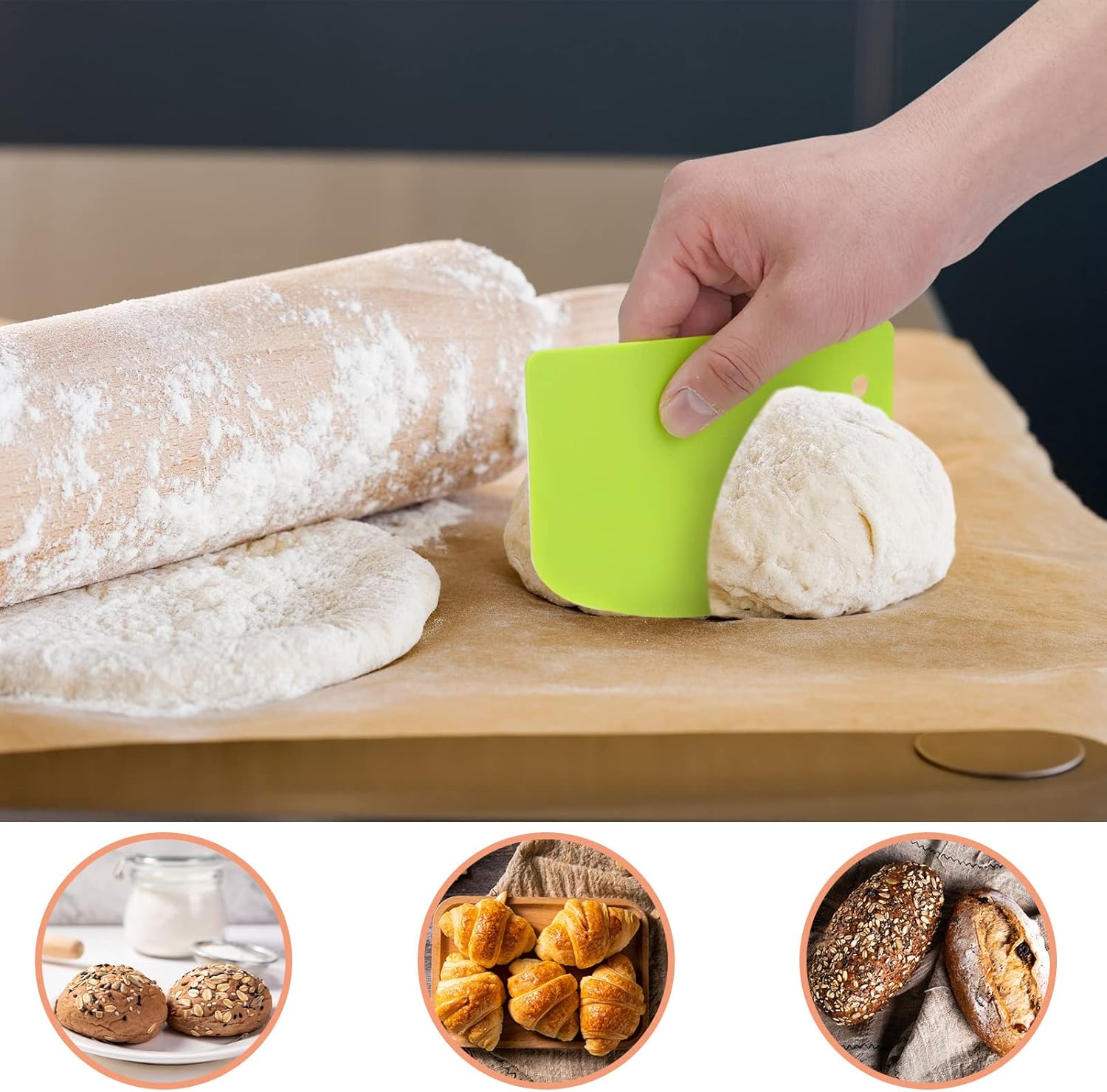 Raschietto per impasto Taglier - Bench Scraper Dough recensione e prezzo