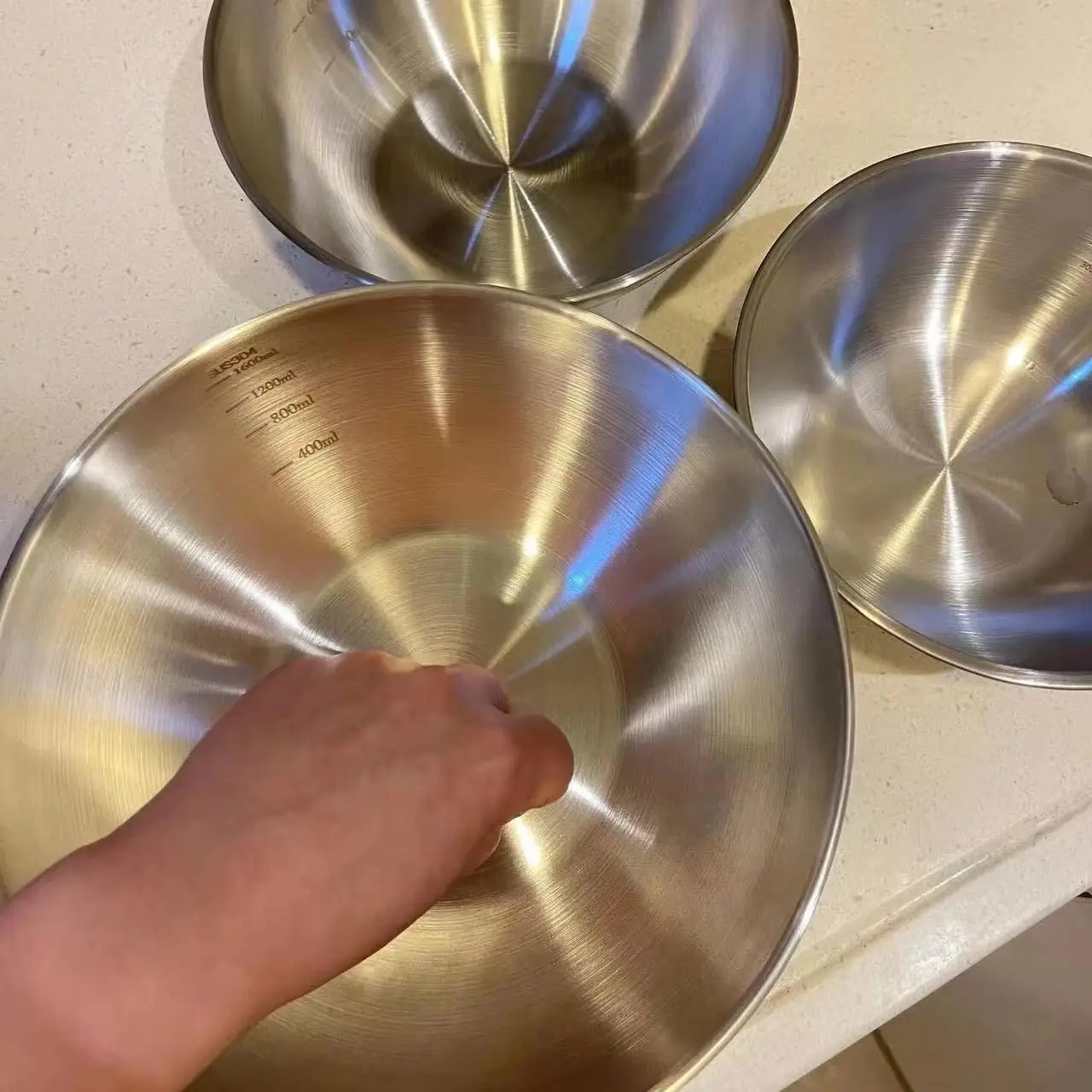 Set di 3 Ciotole in Acciaio In - Stand Mixer Bowl recensione e prezzo