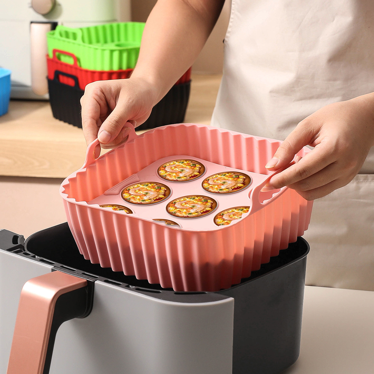 Set di 2 Teglie in Silicone pe - Kitchen Baking Tray Set recensione e prezzo