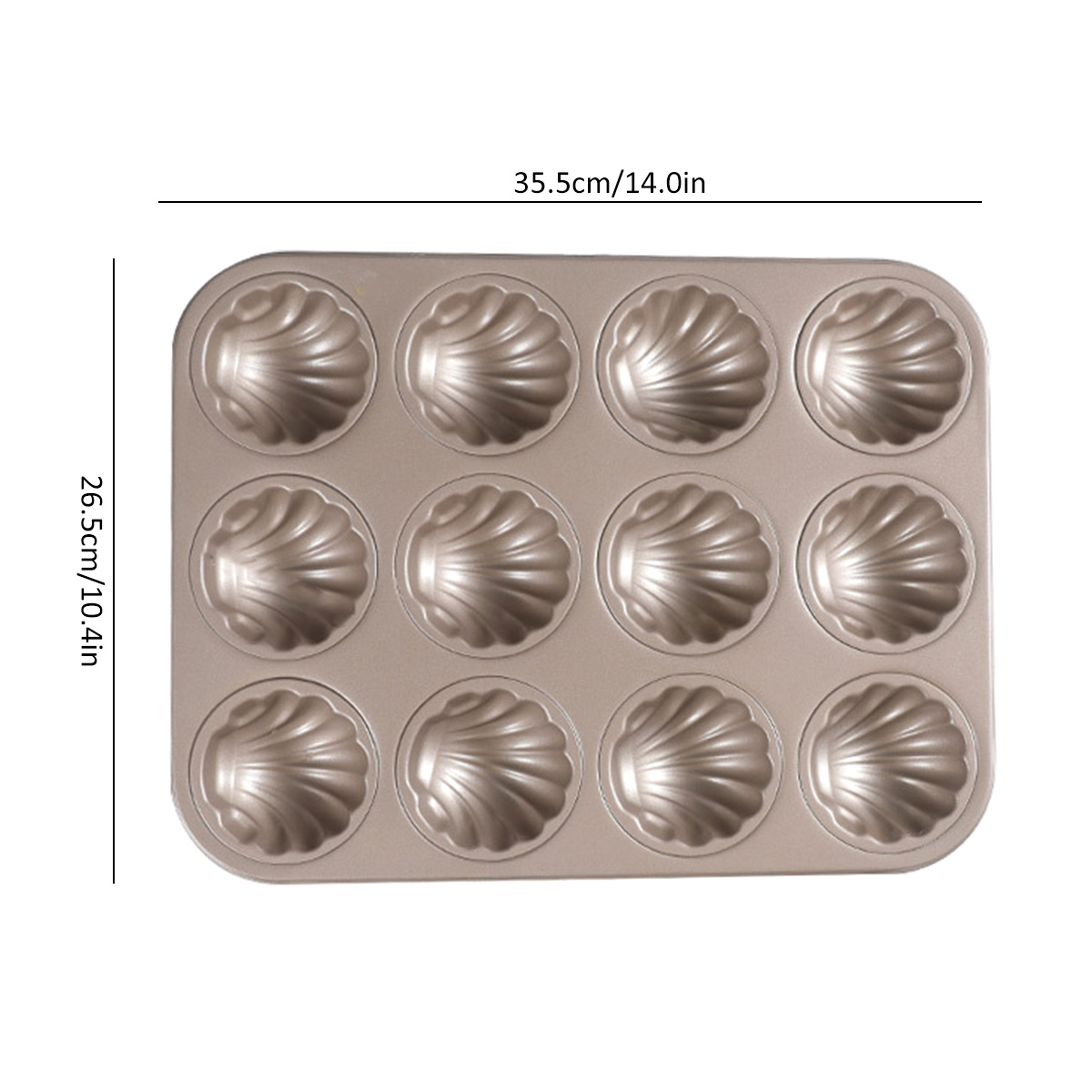 Stampo Madeleine Stampo da for - Kitchen Baking Items recensione e prezzo