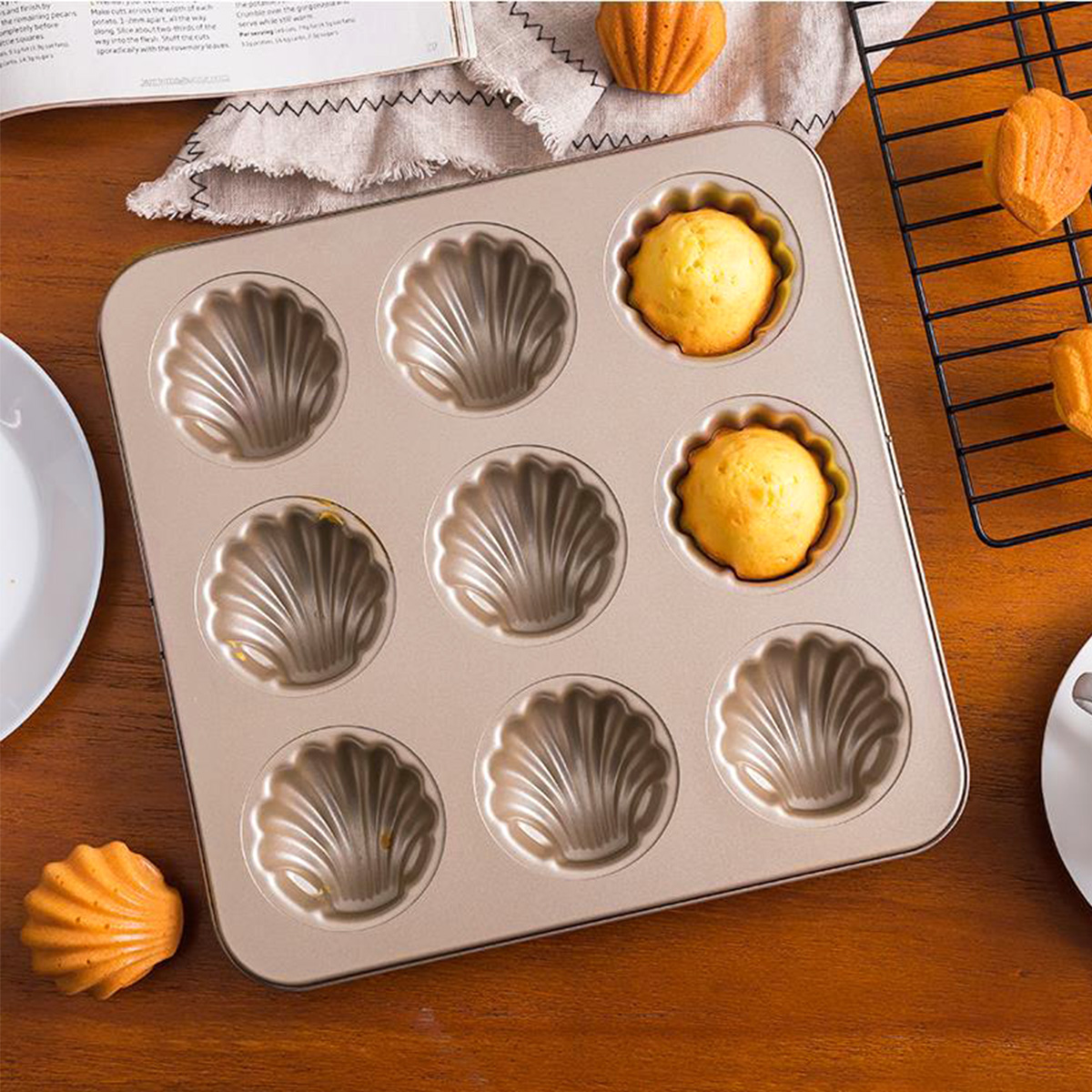 Stampo Madeleine Stampo da for - Kitchen Baking Items recensione e prezzo