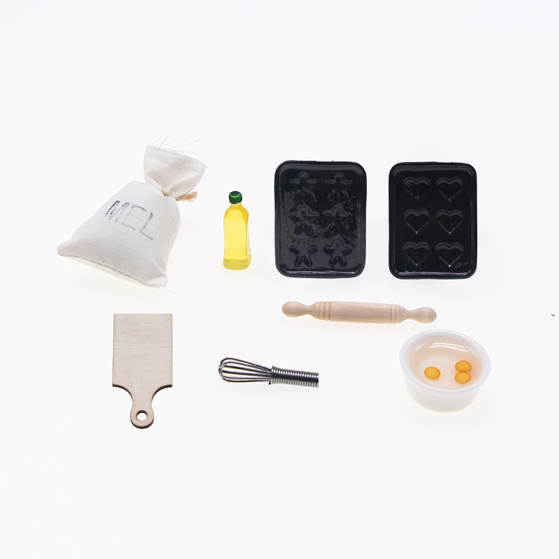 8 pezzi casa delle bambole art - Kitchen Baking Ware recensione e prezzo