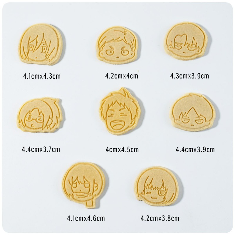 Set di 8 Formine per Biscotti  - Kitchen Baking Items recensione e prezzo